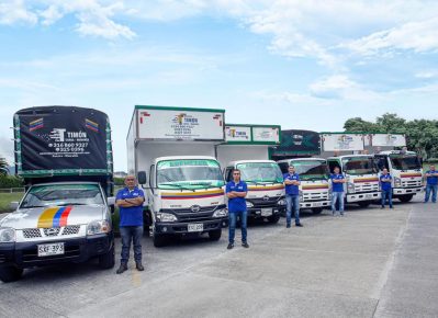 Sección de contacto acarreos timón